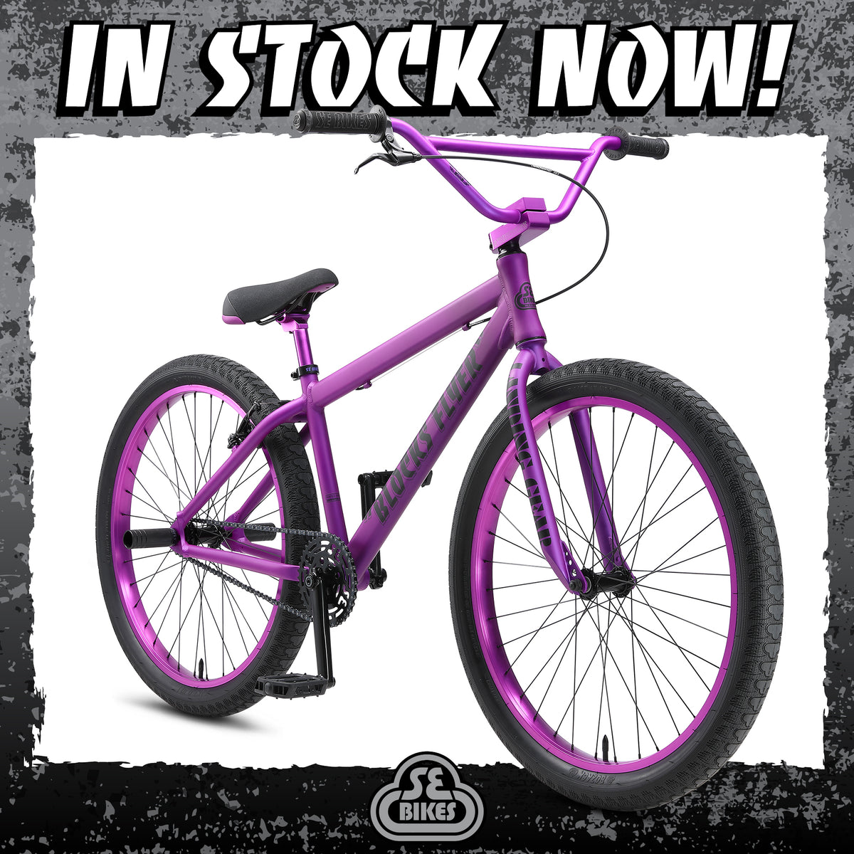 Matte Purple Blocks! â SE BIKES Powered By BikeCo