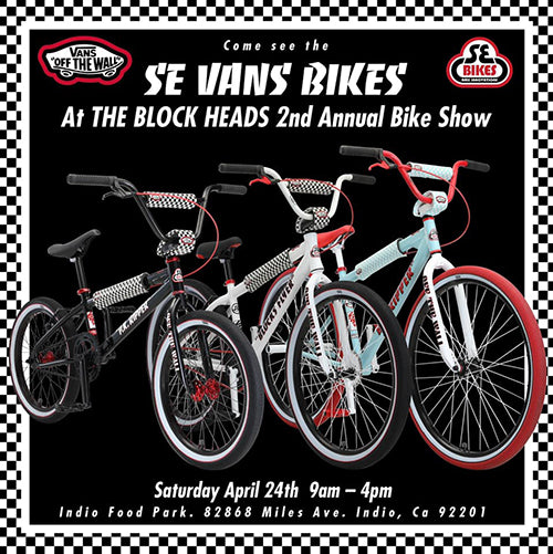 Vans x SE Bikes Big Ripper, Blocks Flyer, PK Ripper Coming Soon 