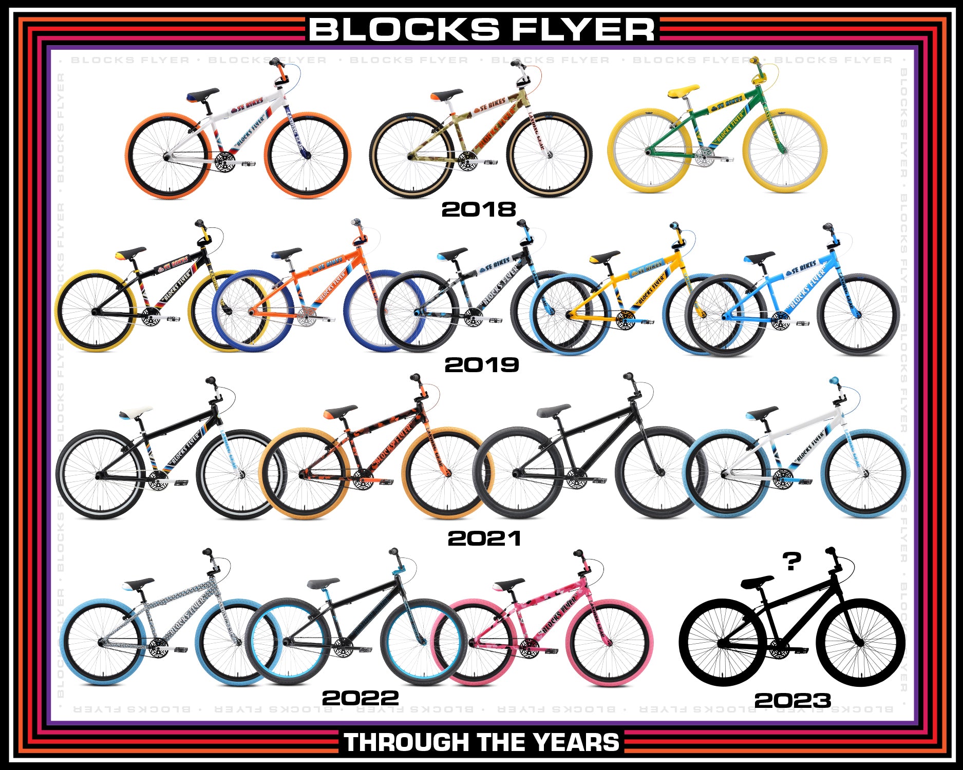 New Blue Blocks Flyer! – SE BIKES Powered By BikeCo