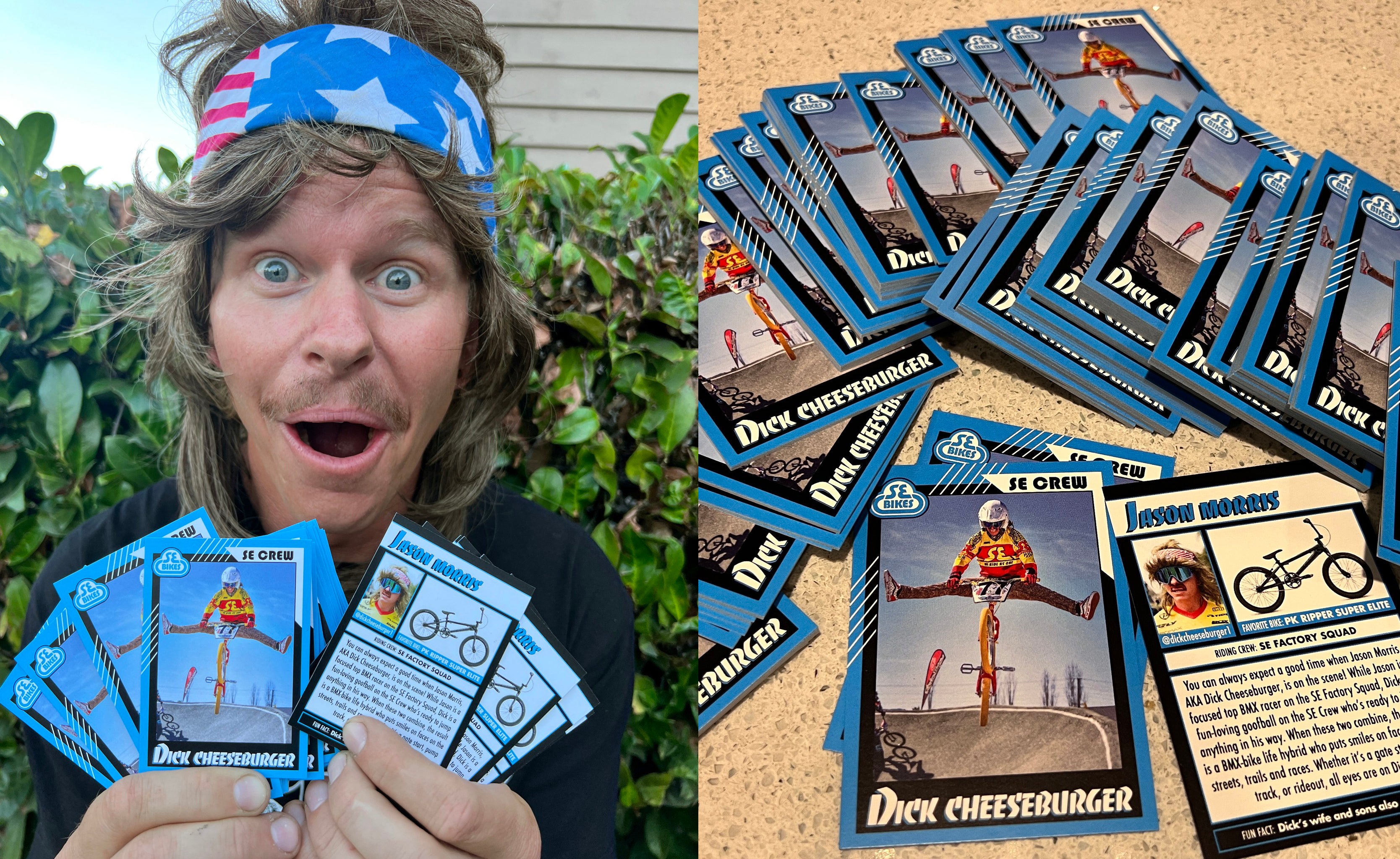 Dick Cheeseburger Trading Cards! – SE BIKES Powered By BikeCo