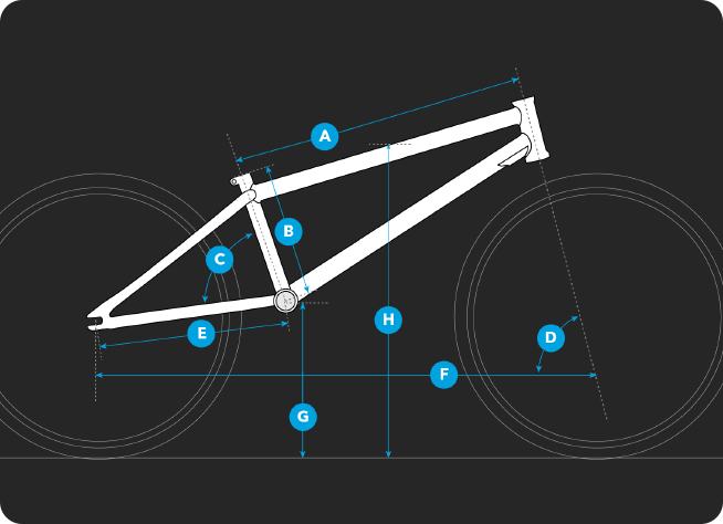 bike geometry diagram