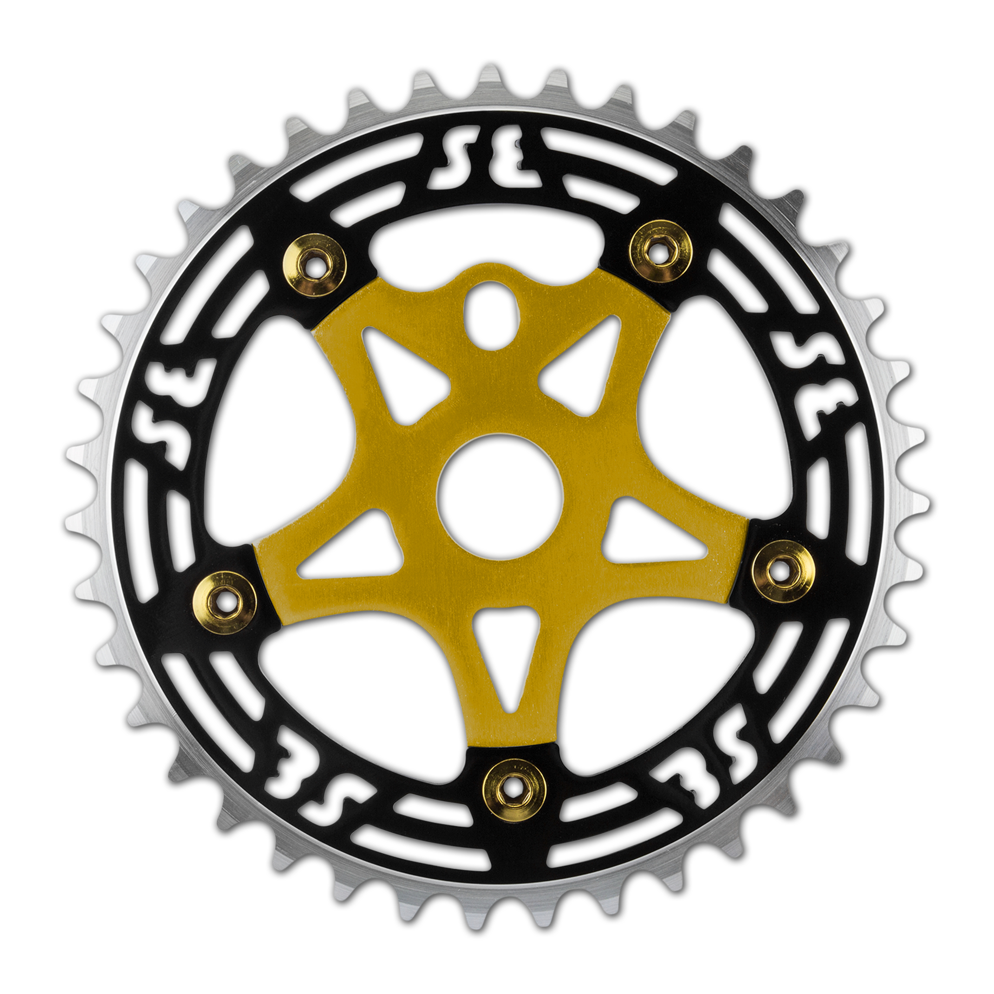 Alloy Chainring and Spider SE BIKES Powered By BikeCo